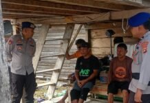 Sat Polairud Polres Pasangkayu Rangkul Nelayan, Jaga Kamtibmas dan Kebersihan Pesisir Pantai Labuang