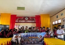 Dekati Pelajar, Sat Lantas Polres Pasangkayu Ajak Generasi Muda Jadi Pelopor Keselamatan Berlalu Lintas