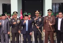 Soliditas TNI-Polri di Pasangkayu, Kapolres Hadiri Upacara HUT TNI ke-81