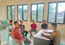Bhabinkamtibmas Polsek Pasangkayu Mediasi Kasus Pencurian