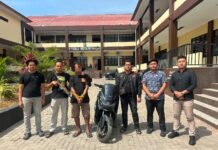 URC X Resmob Polres Pasangkayu Bekuk Terduga Pelaku Curanmor hingga ke Kotamobagu