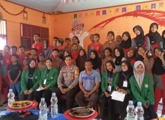 Cegah Perundungan Sejak Dini, Bhabinkamtibmas Edukasi Siswa SMPN 5 Bambalamotu