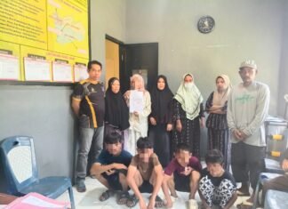 Unit Reskrim Polsek Baras Mediasi Dugaan Tindak Pidana Asusila, Kedua Pihak Sepakat Berdamai