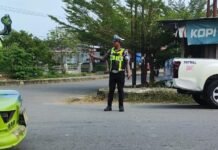 Cegah Gangguan Kamtibmas, Sat Lantas Polres Pasangkayu Intensifkan Patroli di Titik Keramaian