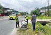 Kecelakaan Truk dan Motor di Jalur Trans Sulawesi Baras, Pengendara Motor Alami Luka