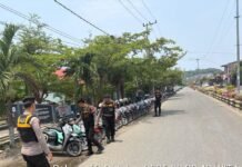 Cegah Gangguan Kamtibmas, Sat Samapta Polres Pasangkayu Sisir Sejumlah Titik Rawan