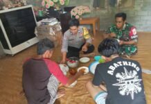 Cegah Karhutla, Bhabinkamtibmas Polsek Bambalamotu Imbau Warga Kalukunangka Tidak Membuka Lahan dengan Cara Dibakar