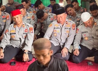 Polres Pasangkayu Gelar Doa Bersama dan Sholat Istisqa, Ikhtiar Spiritual Memohon Turunnya Hujan