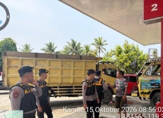 PASANGKAYU – Dalam rangka menjaga keamanan dan ketertiban masyarakat (kamtibmas), personel Satuan Samapta Polres Pasangkayu melaksanakan patroli pagi pada Kamis (15/10/2026), mulai pukul 08.00 WITA hingga selesai.