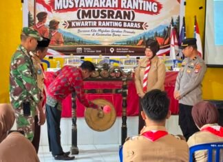 Polsek Baras Hadiri Musran Pramuka 2026, Dorong Penguatan Sinergi dan Pembinaan Generasi Muda