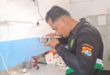 Food Safety Polres Pasangkayu Pastikan Lima Sampel Menu Makanan Bergizi Gratis Layak Konsumsi