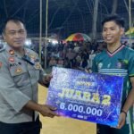 Kapolsek Bambalamotu Kawal Final Maponu Cup II 2026, Pertandingan Berlangsung Aman dan Kondusif