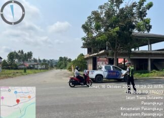 Patroli Rutin Sat Lantas Polres Pasangkayu, Hadirkan Rasa Aman dan Pastikan Arus Lalu Lintas Lancar