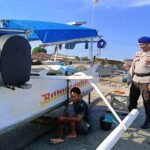 Sat Polairud Polres Pasangkayu Ajak Nelayan Jaga Kamtibmas dan Kelestarian Laut