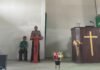 Minggu Kasih di Gereja GTM Eben Haeser, Kapolsek Pasangkayu Tampung Aspirasi Jemaat