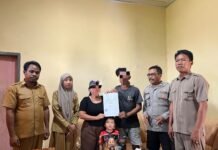 Jaga Keharmonisan Keluarga, Bhabinkamtibmas Desa Lilimori Mediasi Perselisihan Suami Istri