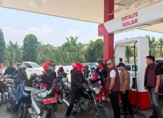 Pastikan Pasokan BBM Aman, Polres Pasangkayu Pantau SPBU Ako dan Bulu Cindolo