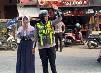 Cegah Kecelakaan dan Lancarkan Arus Lalu Lintas, Sat Lantas Polres Pasangkayu Gelar Commander Wish Pagi