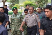 Wakapolres Pasangkayu Hadiri Kunjungan Kerja Kajati Sulawesi Barat, Perkuat Sinergi Antarinstansi