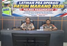 Jelang Operasi Patuh Marano 2026, Polres Pasangkayu Gelar Latpra Ops untuk Matangkan Kesiapan Personel