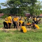Polres Pasangkayu Pelihara Tanaman dan Hijaukan Lingkungan, Wujudkan Polri Peduli Kelestarian Alam