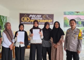 Polsek Sarudu Mediasi Perkelahian Pelajar, Kedua Belah Pihak Sepakat Berdamai Secara Kekeluargaan