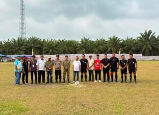 Polsek Baras Amankan Pembukaan Singgani Cup III, 24 Tim Siap Bersaing Junjung Tinggi Sportivitas