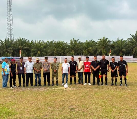 Polsek Baras Amankan Pembukaan Singgani Cup III, 24 Tim Siap Bersaing Junjung Tinggi Sportivitas