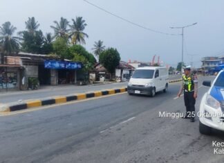 Cegah Gangguan Kamtibmas, Sat Lantas Polres Pasangkayu Intensifkan Patroli Rutin di Titik Keramaian
