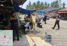 Patroli Pagi Sat Samapta Polres Pasangkayu, Hadirkan Rasa Aman di Tengah Aktivitas Masyarakat