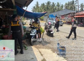 Patroli Pagi Sat Samapta Polres Pasangkayu, Hadirkan Rasa Aman di Tengah Aktivitas Masyarakat