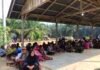POLSEK PASANGKAYU LAKSANAKAN PENGAMANAN UPACARA NGABEN DI DESA MARTASARI