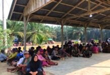 POLSEK PASANGKAYU LAKSANAKAN PENGAMANAN UPACARA NGABEN DI DESA MARTASARI