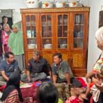 Polsek Baras Sambangi Rumah Duka Korban Terkaman Buaya di Sungai Lariang