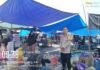 Sambangi Pasar Benggaulu, Bhabinkamtibmas Hadir Berikan Rasa Aman bagi Warga