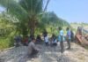 Sambangi Warga Bambakoro, Polisi Ingatkan Bahaya Buaya di Muara Lariang
