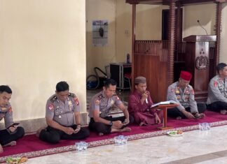 Binrohtal Rutin, Polres Pasangkayu Perkuat Mental dan Spiritual Personel untuk Pelayanan yang Humanis