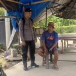 Sambangi Warga Desa Bajawali, Bhabinkamtibmas Polsek Baras Ajak Masyarakat Bersama Jaga Kamtibmas