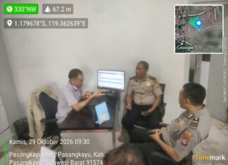Dukung Program Kapolri Peduli Pengangguran, Sat Binmas Polres Pasangkayu Koordinasikan Informasi Lowongan Kerja BRI–PT PKSS